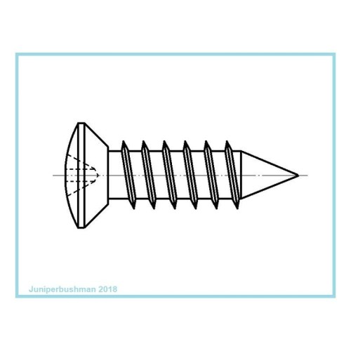 tornillo autorroscante st4 8 acabado negro zairon zs3