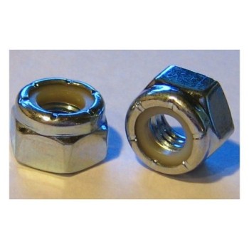 tuerca autoblocante hexagonal con brida m10 zairon zs3