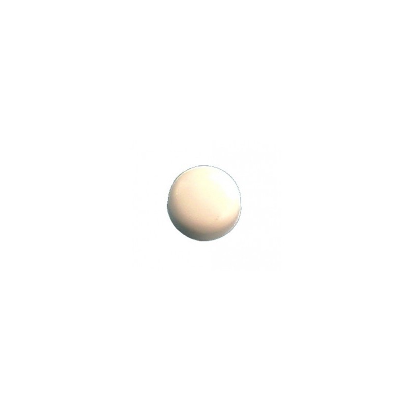 capuchon para tornillo de matricula blanco