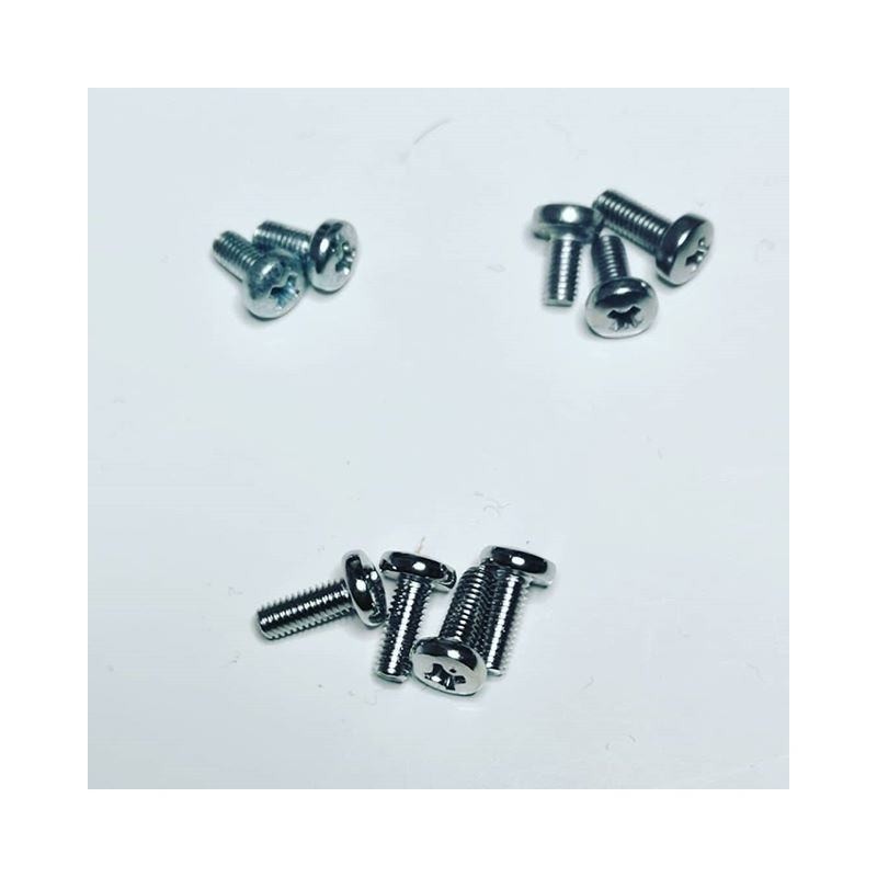 tornillo phillips de cabeza abombada m6x12 zairon zs9
