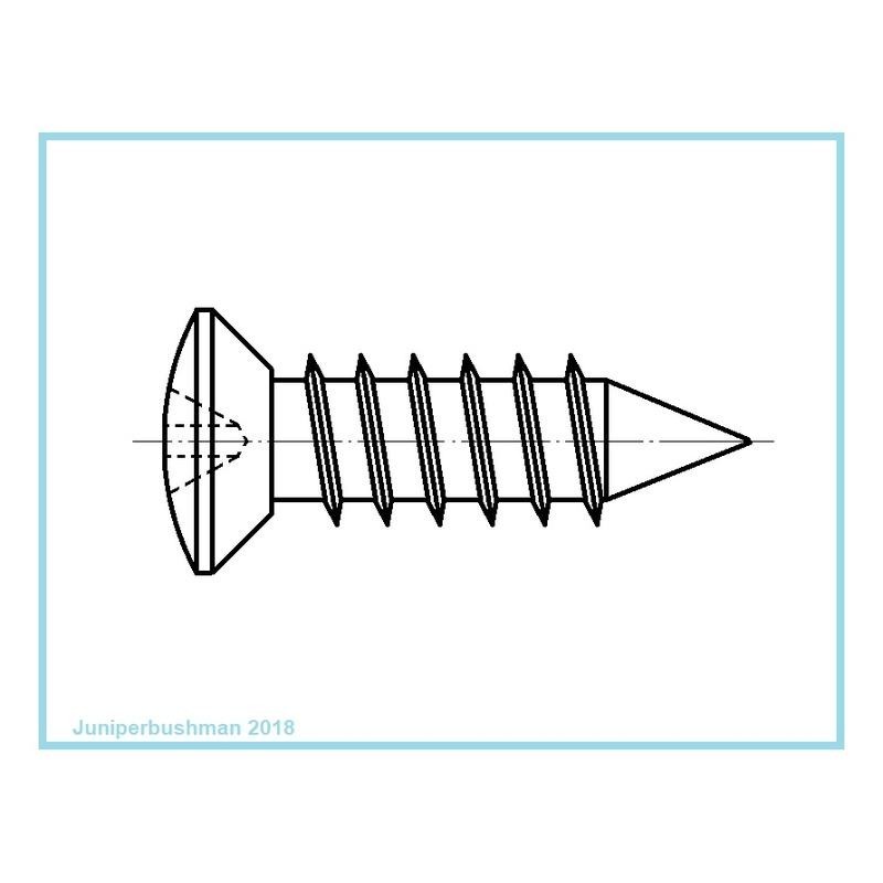 tornillo autorroscante st4 2x16 zairon zs1