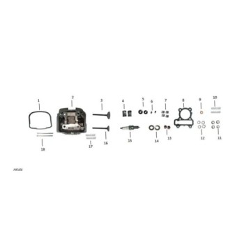 valvula de admision honda 110kzl zairon zs3