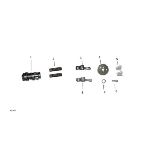 balancin de valvula de escape honda 110k48 zairon zs3