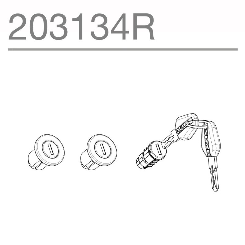 juego 3 bombines maletas llave negra shad 203134r