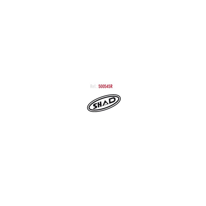 adhesivos baul shad para atv 80 blanco 500545r