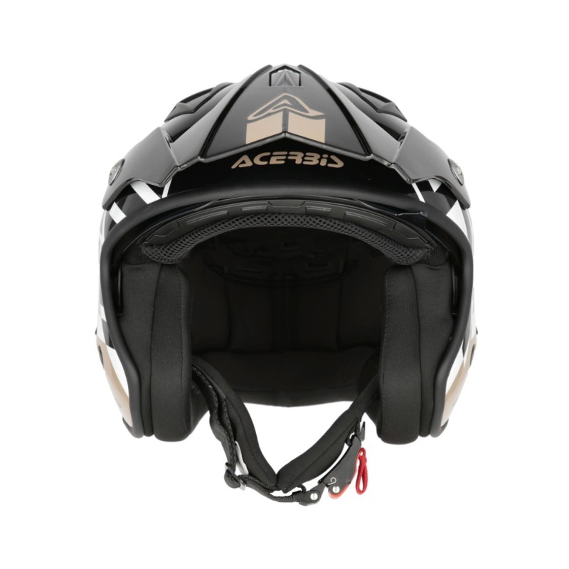 casco acerbis jet aria graphic sport 22 06 negro marron
