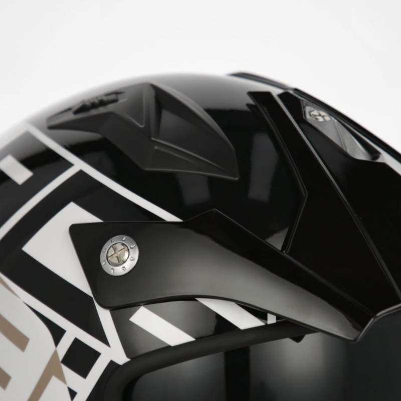 casco acerbis jet aria graphic sport 22 06 negro marron