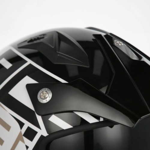 casco acerbis jet aria graphic sport 22 06 negro marron