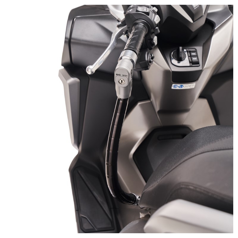 candado de manillar moto serie 3 shad sc303h c0s303h