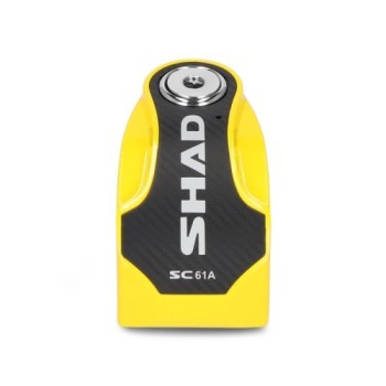 antirrobo de disco shad c0s6103a con alarma sc61a amarillo 2