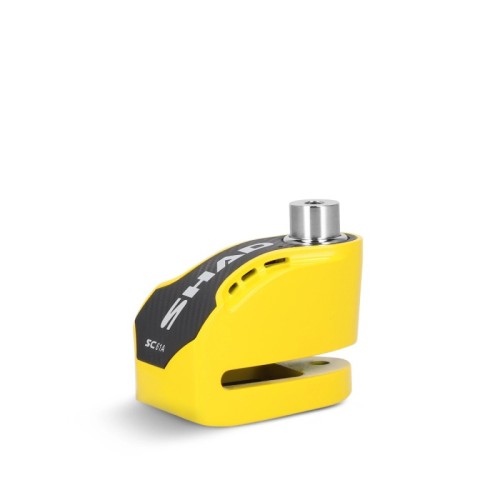 antirrobo de disco shad c0s6103a con alarma sc61a amarillo