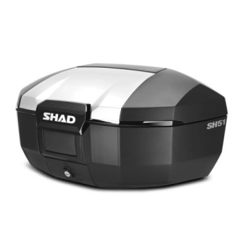 top case moto shad sh51 aluminio d0b51200 51 litros para touring y aventura