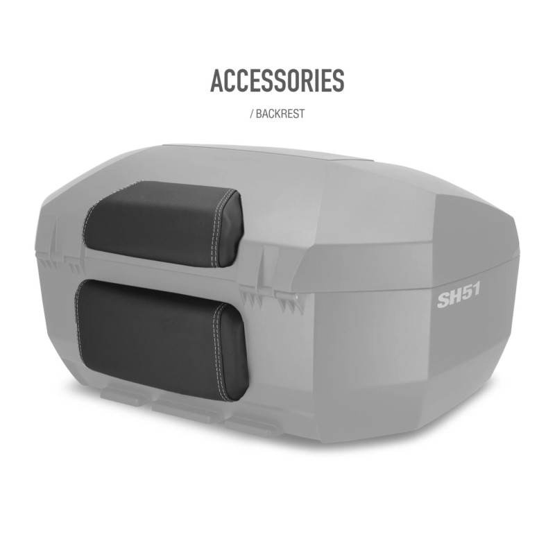 top case moto shad sh51 aluminio d0b51200 51 litros para touring y aventura