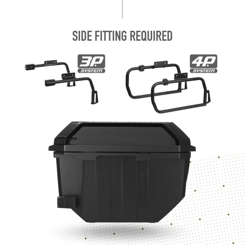set de maletas laterales shad tr27 standard d0tr27100