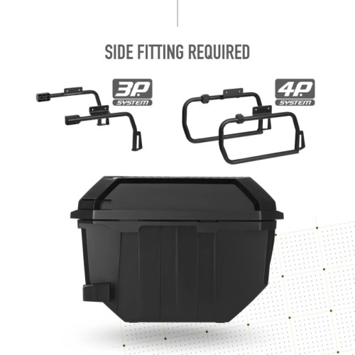 set de maletas laterales shad tr27 standard d0tr27100
