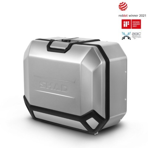 maleta moto lateral izquierda shad tr36l terra aluminio d0tr36100l