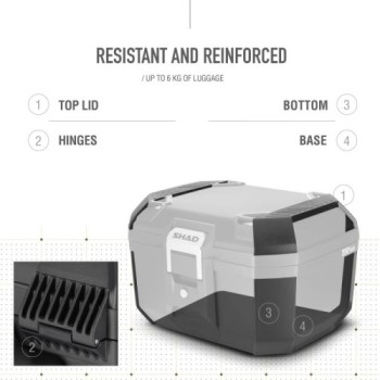 top case shad d0tr46100 tr46 terra 2