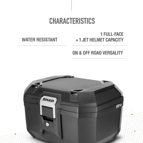 top case shad d0tr46100 tr46 terra