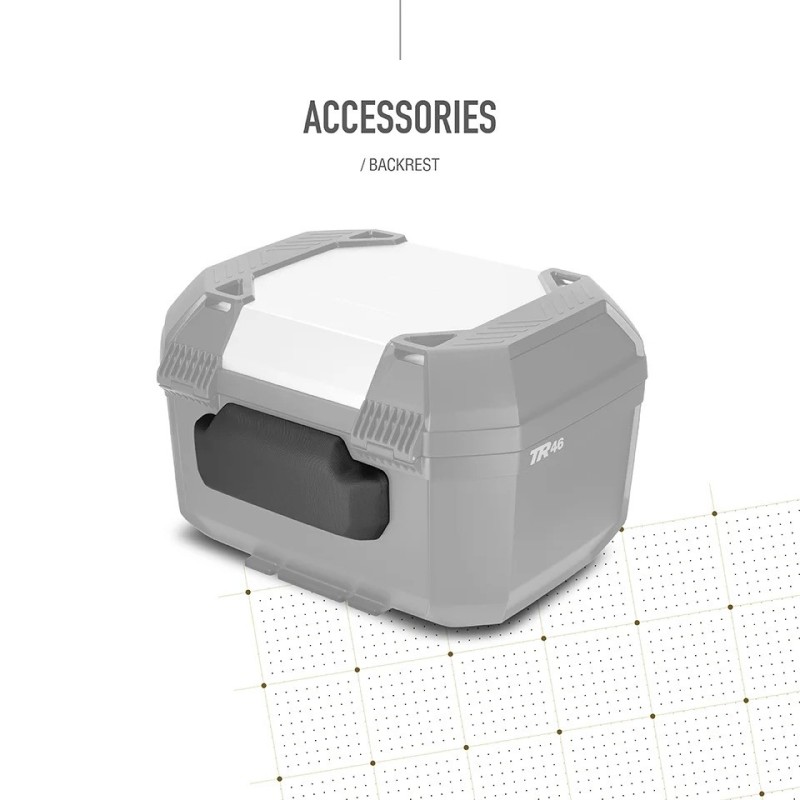 top case shad d0tr46200 tr46 terra aluminio