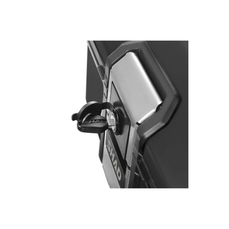 maleta shad tr55 terra black edition d0tr55100b aluminium all black