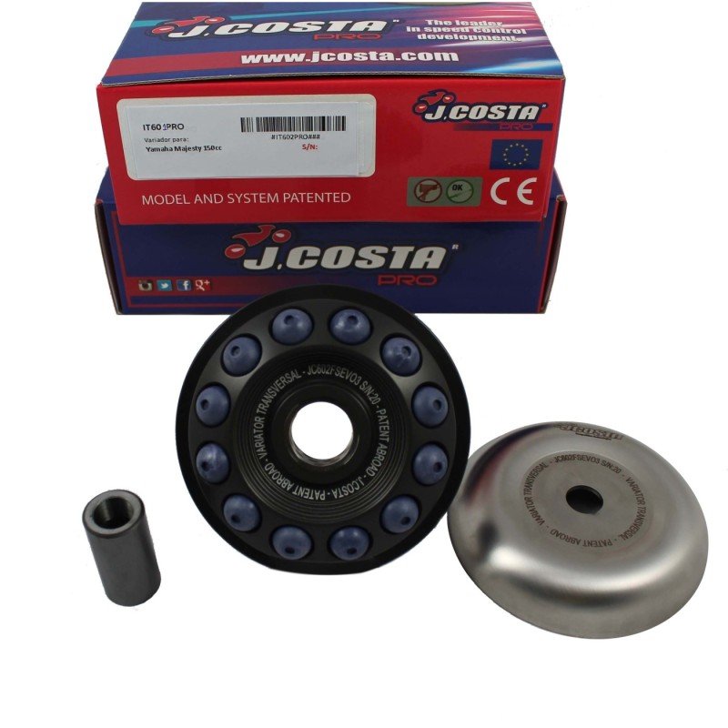 variador jcosta profesional para moto yamaha majesty 125cc it601pro
