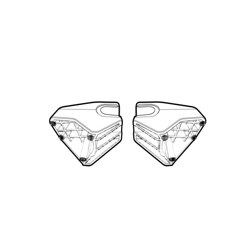 set 3 puntos fijacion sh36 shad d1b3613pr