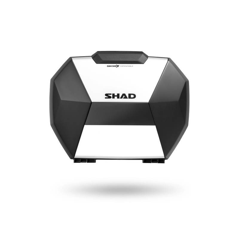 shad d1b38e08 tapas de color blanco para maleta lateral sh38x
