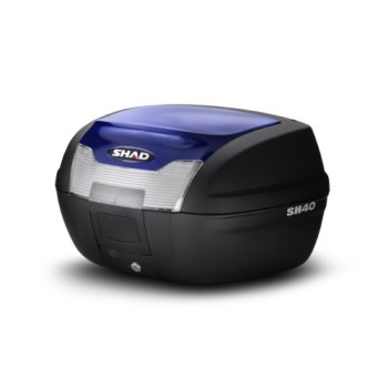 tapa shad para maleta de moto sh40 color azul d1b40e01