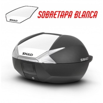 tapa shad para maleta moto sh47 color blanco d1b47e08
