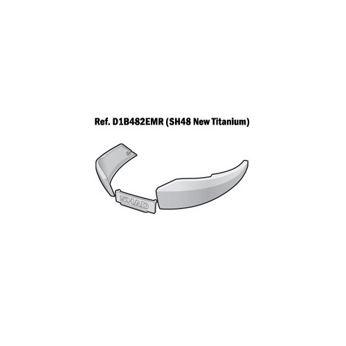 recambio catadioptico shad para maleta moto sh48 gris titan d1b482emr