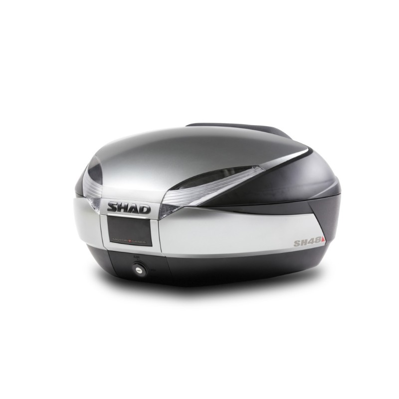 tapa shad para maleta moto sh48 color gris titanio d1b48e15
