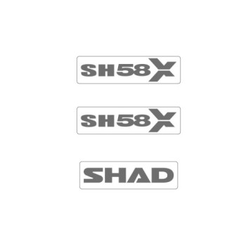 adhesivos pegatinas shad top case maleta moto sh58x d1b58etr