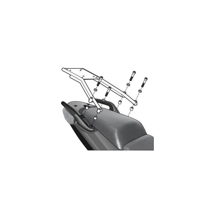 fijacion superior shad para maleta moto honda cbf 1000 h0cb10st