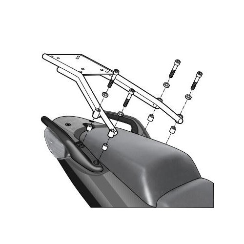 fijacion superior shad para maleta moto honda cbf 1000 h0cb10st