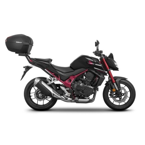 soporte para maleta superior shad top master h0cb73st honda hornet 750