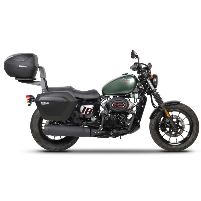 fijacion shad maletas laterales moto hyosung gv 125 aquila h0gv18if