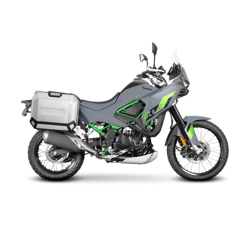 soporte lateral 4p system shad para kawasaki kle 500 modelo 2026 k0kl564p