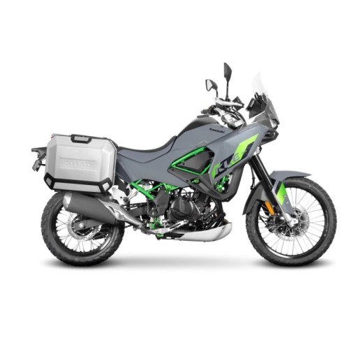 soporte lateral 4p system shad para kawasaki kle 500 modelo 2026 k0kl564p