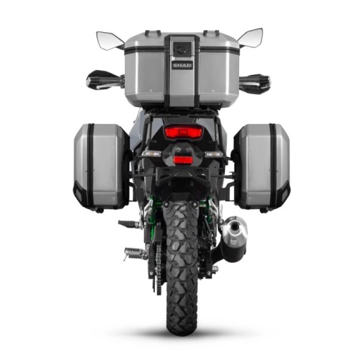soporte lateral 4p system shad para kawasaki kle 500 modelo 2026 k0kl564p