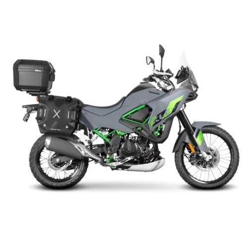 soporte lateral 3p system shad para kawasaki kle 500 modelo 2026 k0kl56if