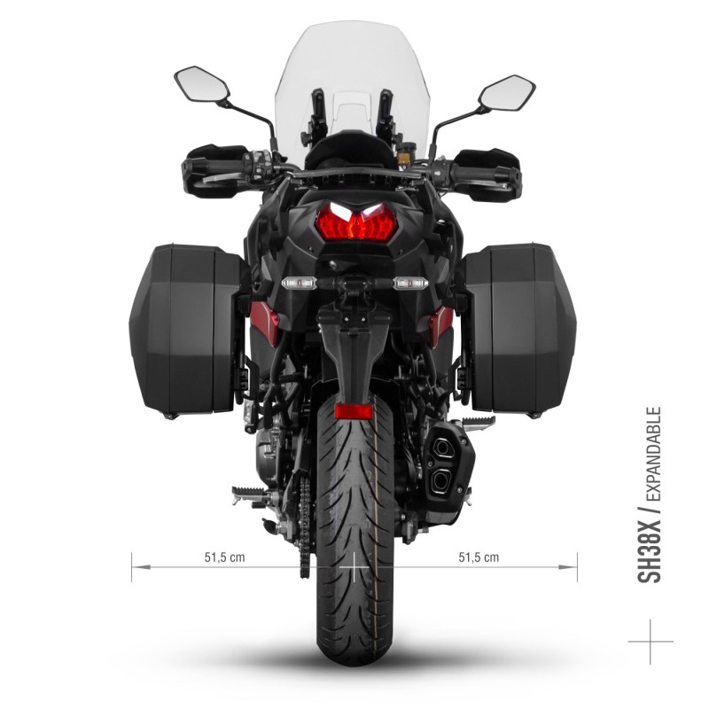soportes para maletas shad 3p system kawasaki versys 1000 k0vr14if