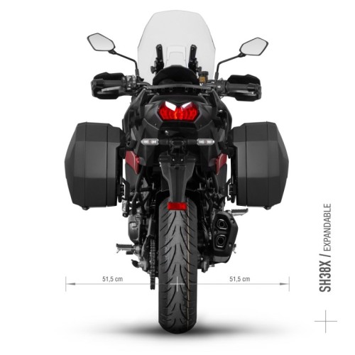 soportes para maletas shad 3p system kawasaki versys 1000 k0vr14if