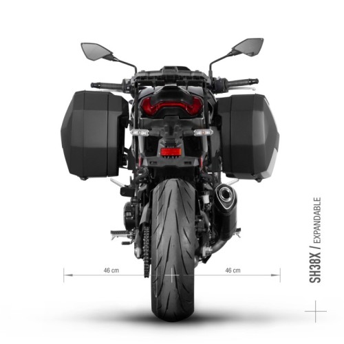 fijacion lateral 3p system shad k0z995if para kawasaki z900 2025 2026