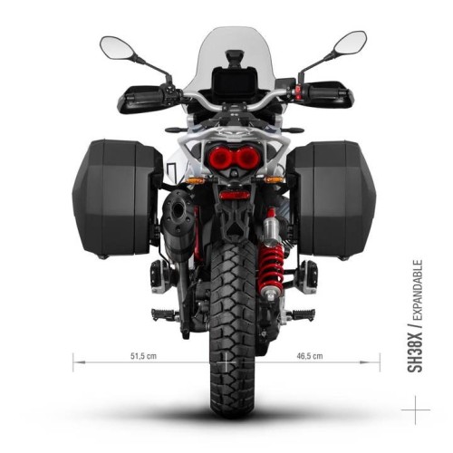 shad m0vt84if 3p system fijacion lateral moto guzzi v85 tt v85 tt travel