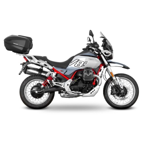 fijacion para maleta superior shad m0vt84st para moto guzzi v85 tt v85 tt travel