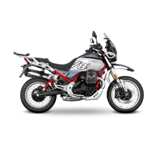 fijacion para maleta superior shad m0vt84st para moto guzzi v85 tt v85 tt travel