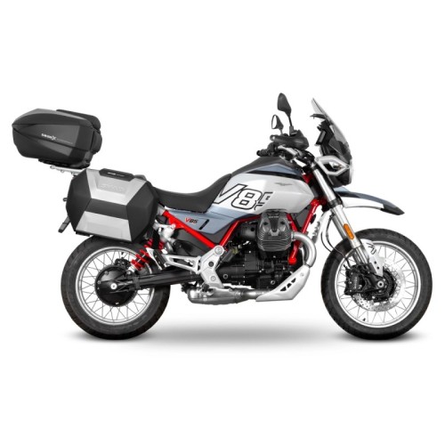 fijacion para maleta superior shad m0vt84st para moto guzzi v85 tt v85 tt travel