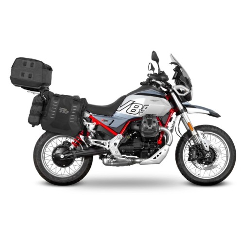 fijacion para maleta superior shad m0vt84st para moto guzzi v85 tt v85 tt travel
