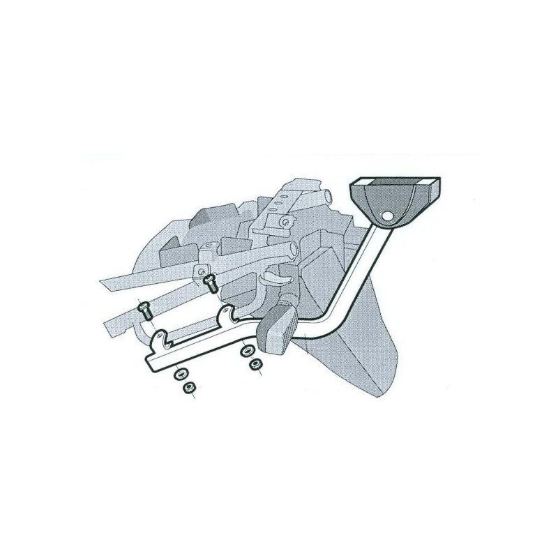 fijacion superior shad para maleta moto suzuki bandit n600 s0b64t