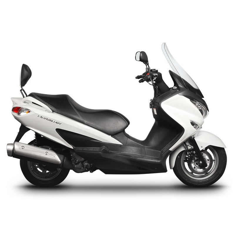 fijacion respaldo shad para moto suzuki burgman 125 s0br17rv